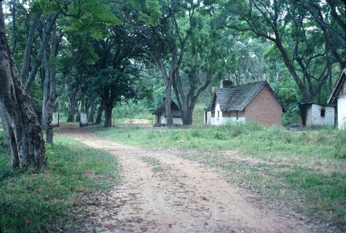 Workers' homes at Shiwa Ng'andu in Northern Province, Zambia