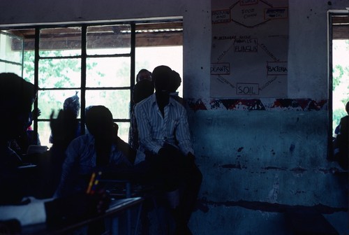 Recording session inside a class room of Mukupa Katandula primary school, Mukupa Katandula village