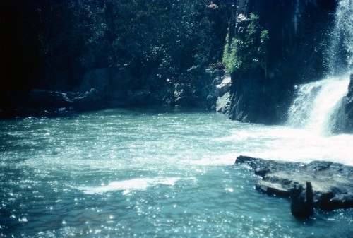 Bottom of the third segment of Chishimba Falls, Kasama, Northern Province