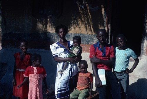 Tabwa neighbors at Nsama village