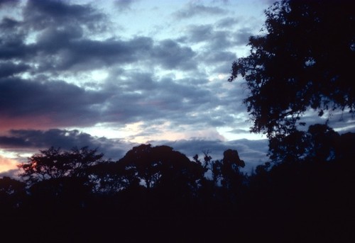 Sunset near Mporokoso village