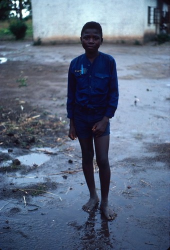 Young Bisa storyteller at Nabwalya