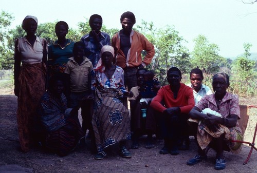 Neighbors at Nsama village