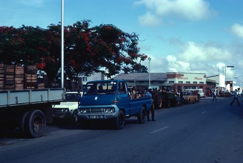 Street in Lusaka, near market