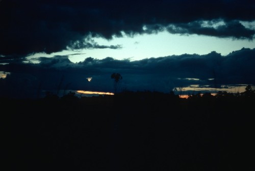 Sunset at the village of Mukupa Katandula