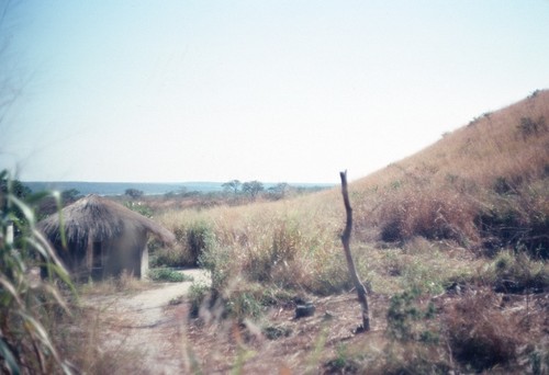 Small house on path towards Lake Mweru Wantipa, near Mukupa Katandula village