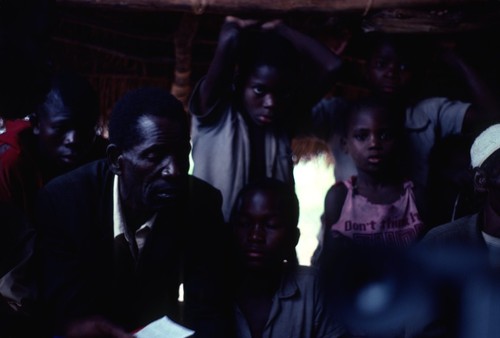 Audience Listening to Mr. Chuulu discuss details of Chief Kaputa's Royal icons