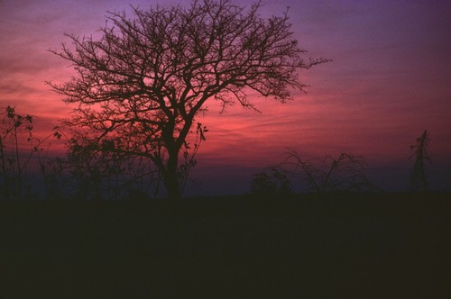 Sunset at Kaputa village