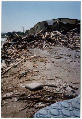 Collapsed Apartment Complex