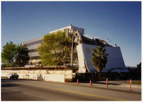 Collapsed office building