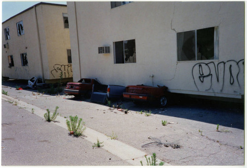 Damaged Apartment Complex