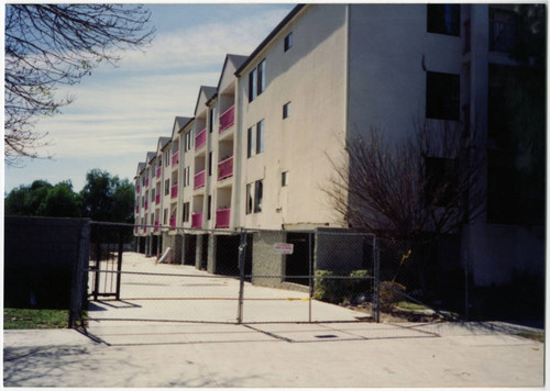 Damaged Apartment Complex