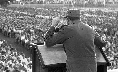 Fidel Castro, Havana, 1980