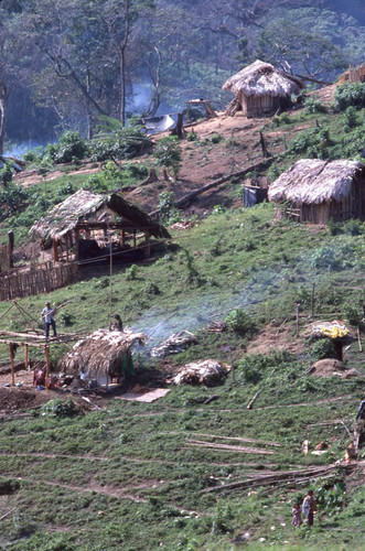 Guatemalan refugee camp, Ixcán, ca. 1983