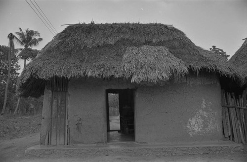 House in the village, San Basilio de Palenque, 1977