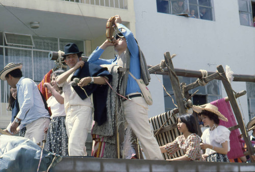 Procession at the Blacks and Whites Carnival, Nariño, Colombia, 1979