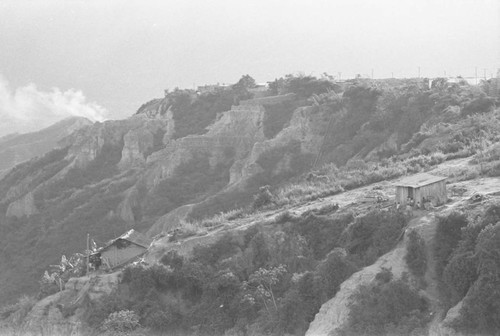 Soil erosion and a precarious settlement, Bucaramanga, Colombia, 1975