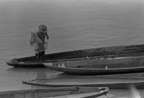 Fishing, La Chamba, Colombia, 1975
