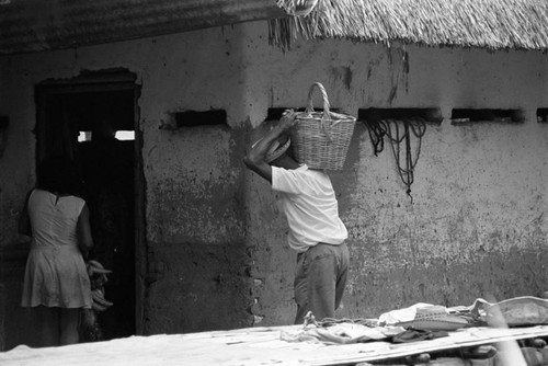 Returning home, La Chamba, Colombia, 1975