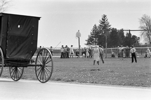 Amish community, Lancaster County, 1974