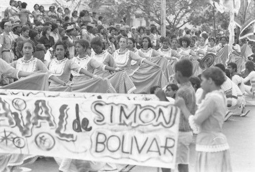 Cumbiamba Vendaval de Simón Bolívar performing, Barranquilla, Colombia, 1977