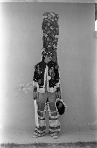 Portrait of a warrior, Barranquilla, Colombia, 1977