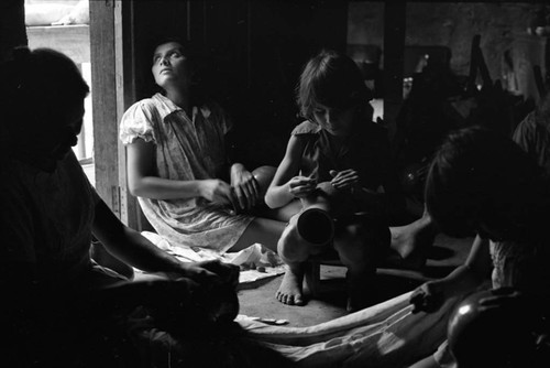 Artisans at work, La Chamba, Colombia, 1975