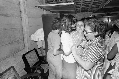 A group of women grieving, Nicaragua, 1979