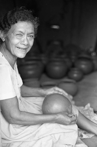 Portrait of Artisan, La Chamba, Colombia, 1975