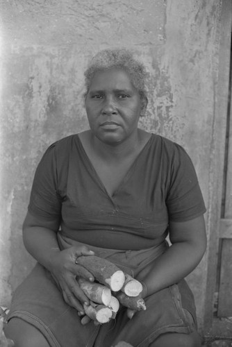 Woman portrait, San Basilio de Palenque, ca. 1978