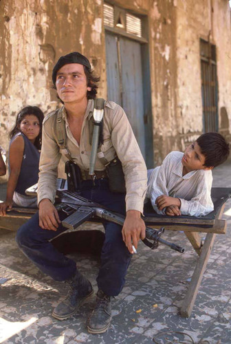 Guerrilla in occupied town, Saint Augustin, 1983
