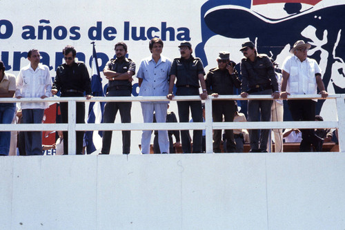 Nicaragua's leadership presides, Nicaragua, 1983