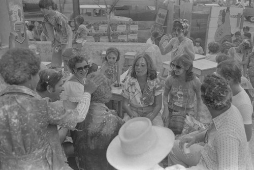 Group of people at carnival, Barranquilla