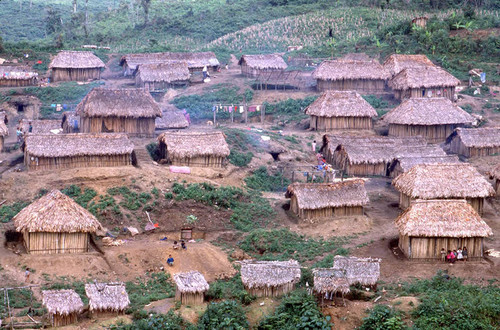 Guatemalan refugee camp, Ixcán, ca. 1983