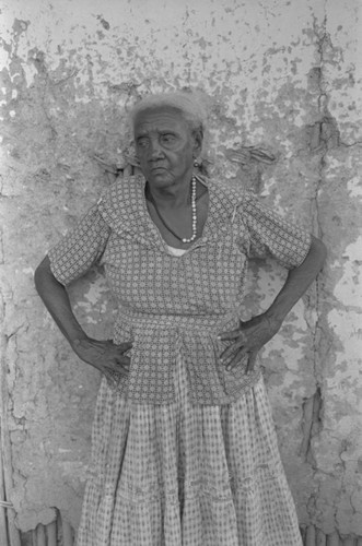 Woman portrait, San Basilio de Palenque, ca. 1978