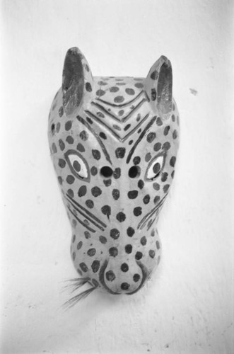 Jaguar mask, Barranquilla, Colombia, 1977