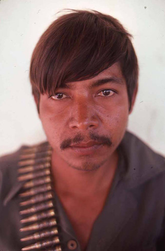 Guerrilla in occupied town, La Palma, 1983