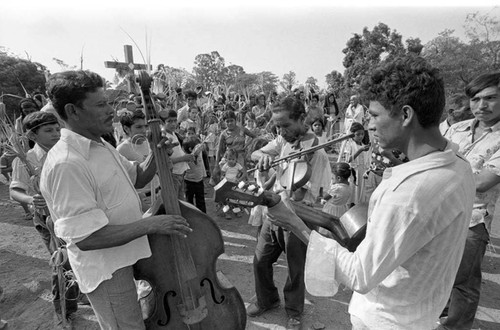 Palm Sunday procession, San Agustín, 1983