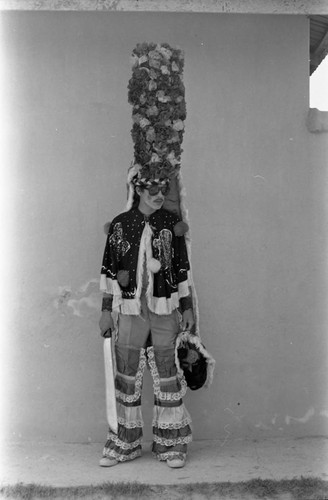 Portrait of a warrior, Barranquilla, Colombia, 1977