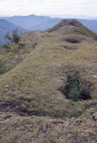 An aerial view, Tierradentro, Colombia, 1975