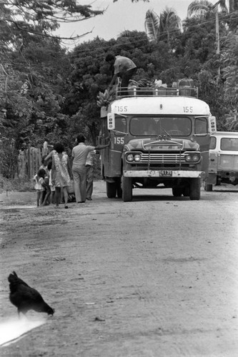 Returning home, La Chamba, Colombia, 1975