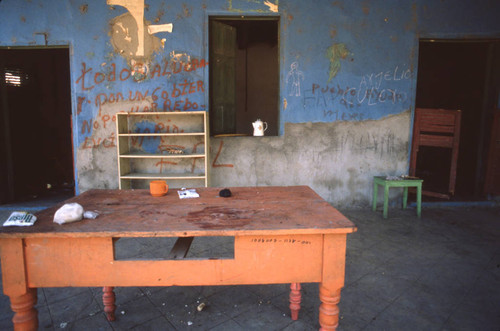 Abandoned home, San Lorenzo, Ahuachapán, El Salvador, 1981