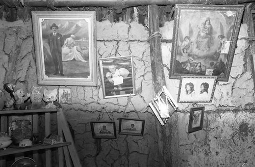 Inside of a home, San Basilio de Palenque, 1975