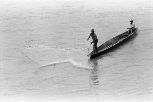 Fishing, La Chamba, Colombia, 1975