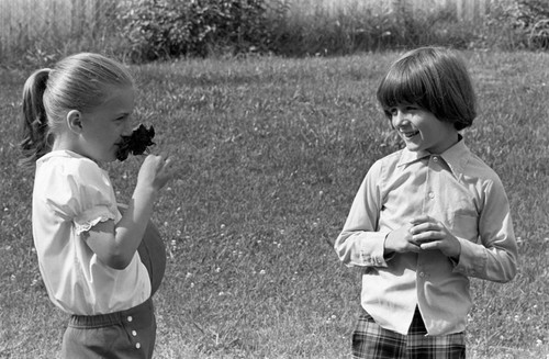 Children playing, 1974