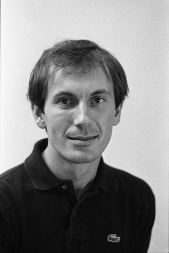 Portrait of Richard Cross for his press pass, Nicaragua, 1979