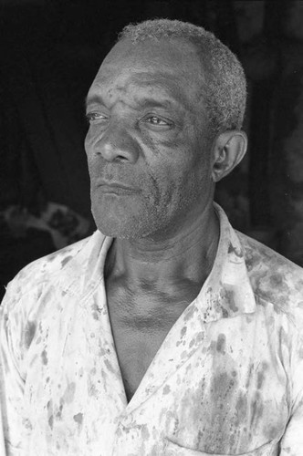 Older man, San Basilio de Palenque, 1975