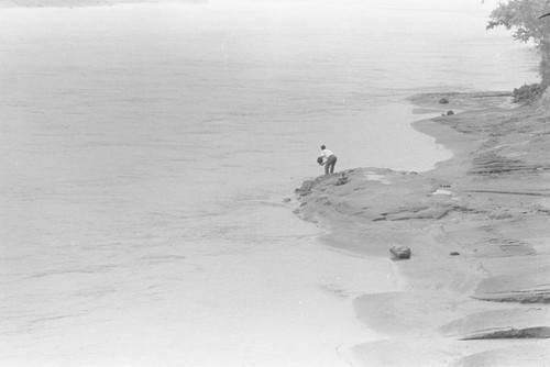 Fetching water, La Chamba, Colombia, 1975