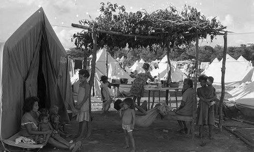 Children at a refugee camp, Costa Rica, 1979