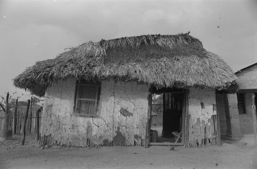 House in the village, San Basilio de Palenque, 1977